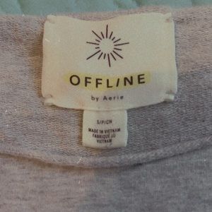 Grey and brown Offline S long sleeve crops